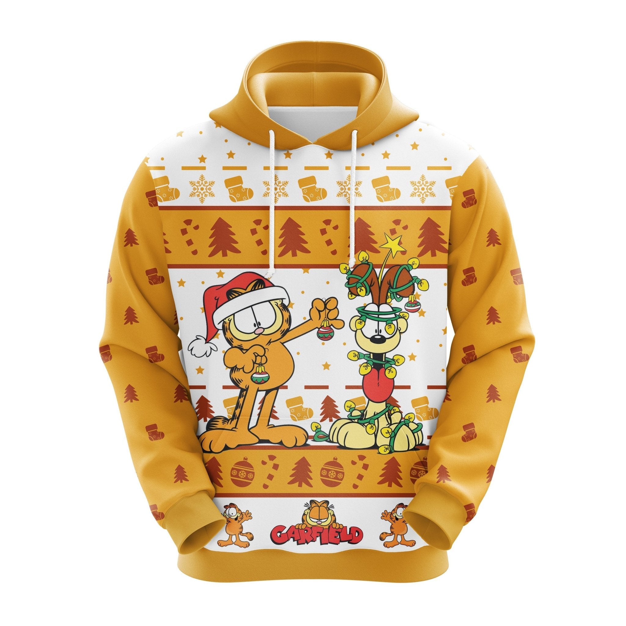 Garfield Christmas Cute Noel Mc Ugly Hoodie Amazing Gift Idea Thanksgiving Gift