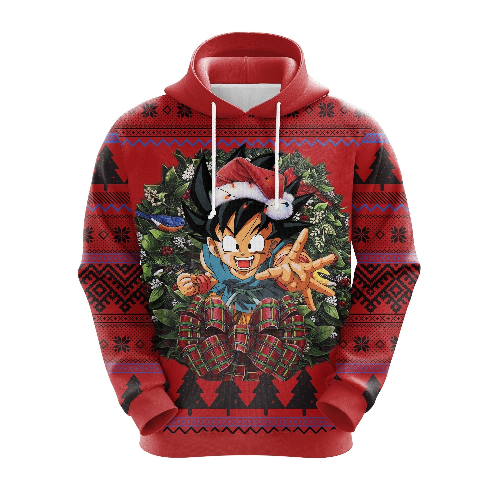 Goku Kid Dragon Ball Z Noel Christmas Cute Noel Mc Ugly Hoodie Amazing Gift Idea Thanksgiving Gift