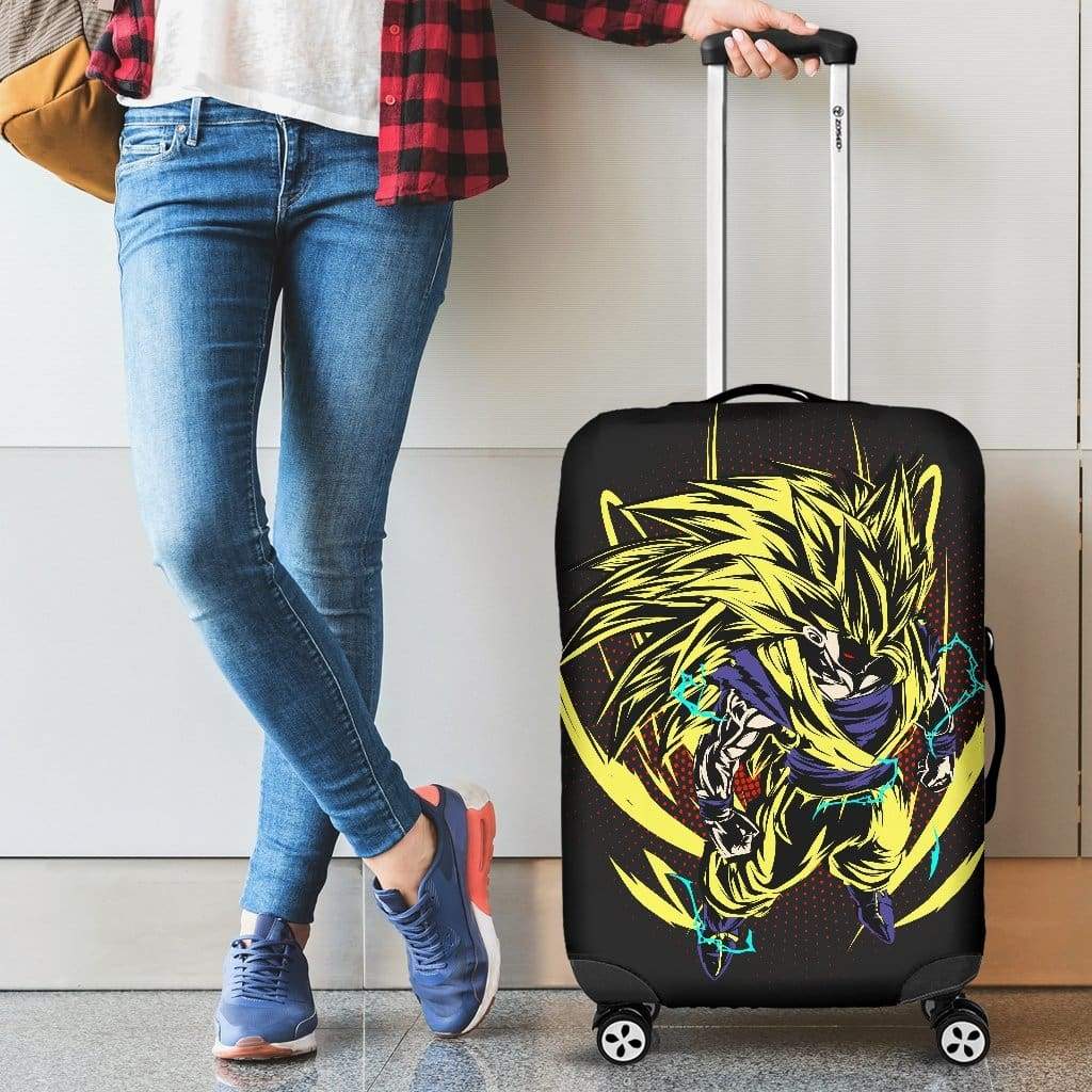Goku Super Saiyan 3 Luggage Cover Suitcase Protector