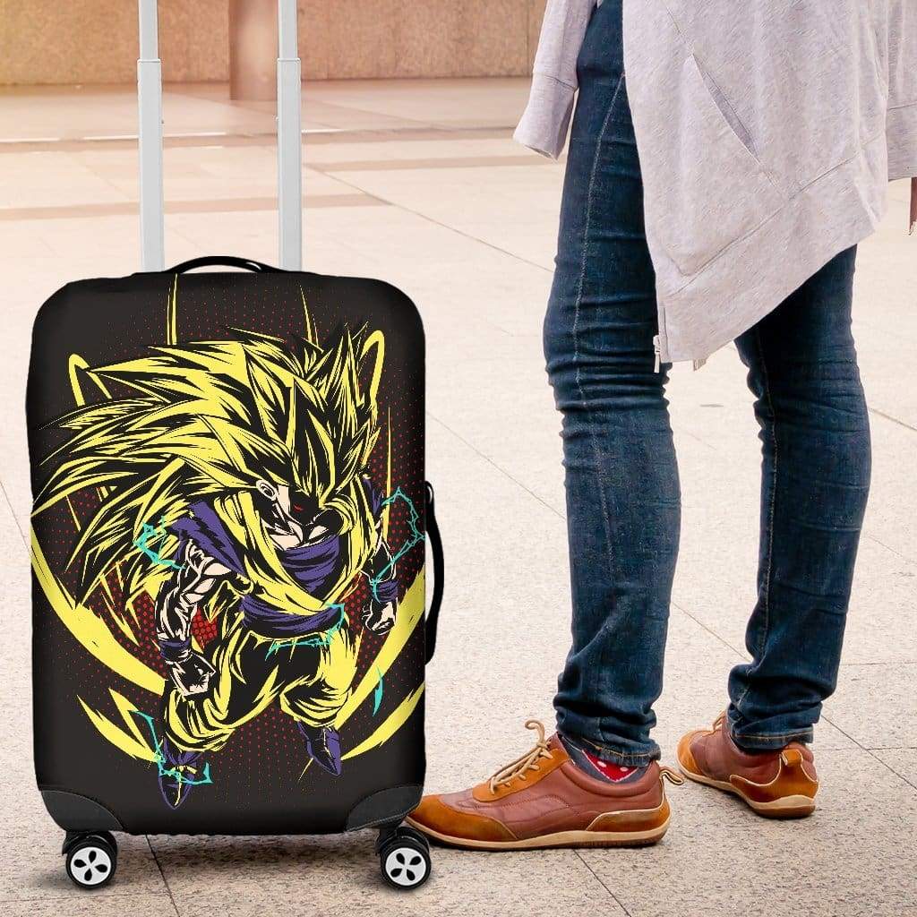 Goku Super Saiyan 3 Luggage Cover Suitcase Protector