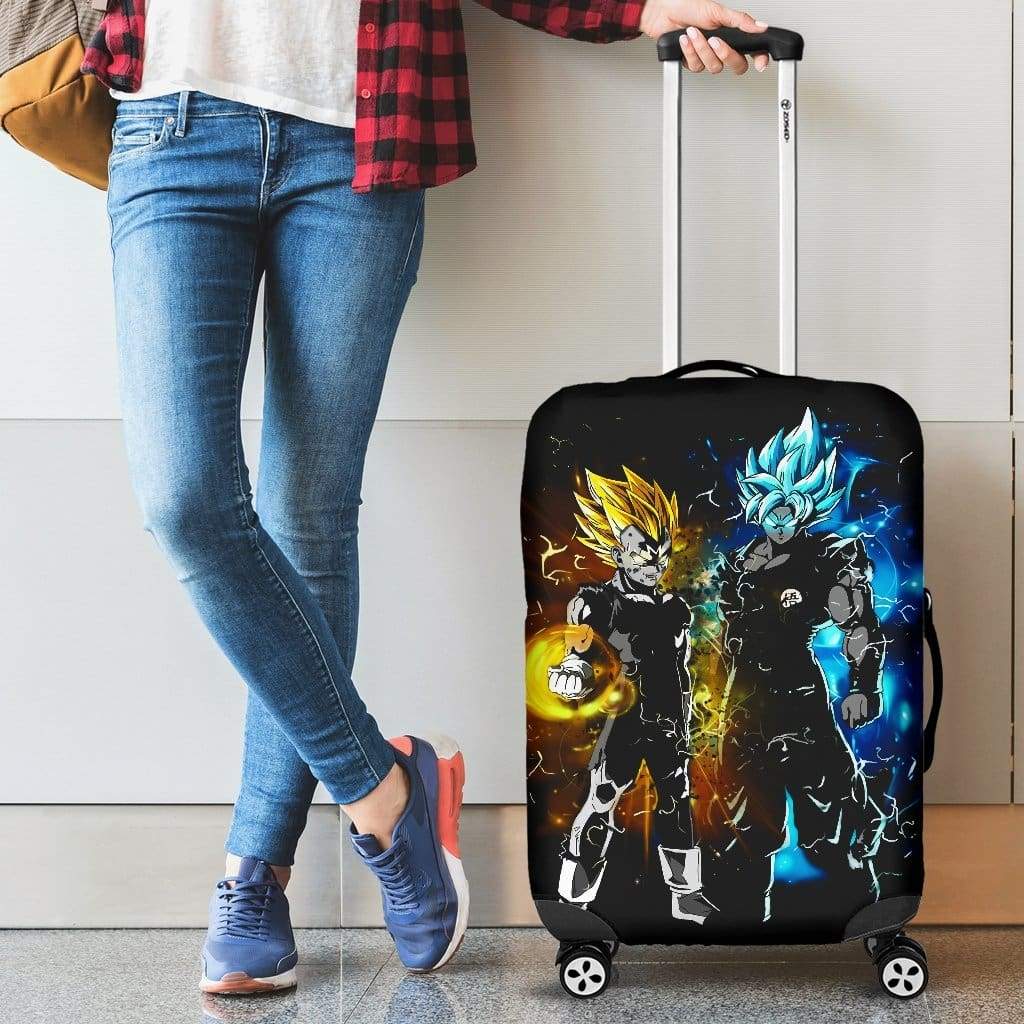 Goku Vegeta Luggage Cover Suitcase Protector