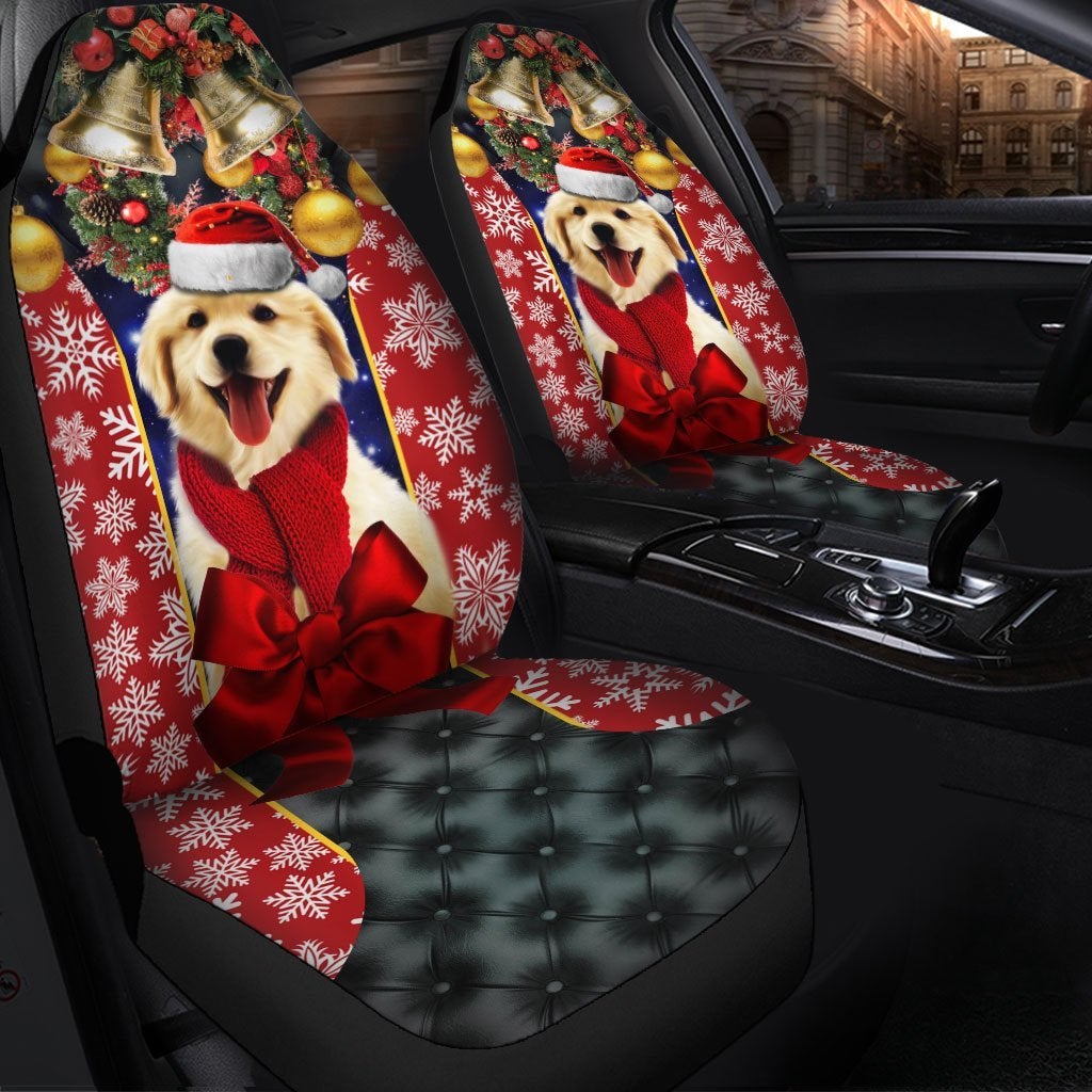 Golden Retriever Beagle Puppy Premium Custom Car Premium Custom Car Seat Covers Decor Protectors Decor Protector