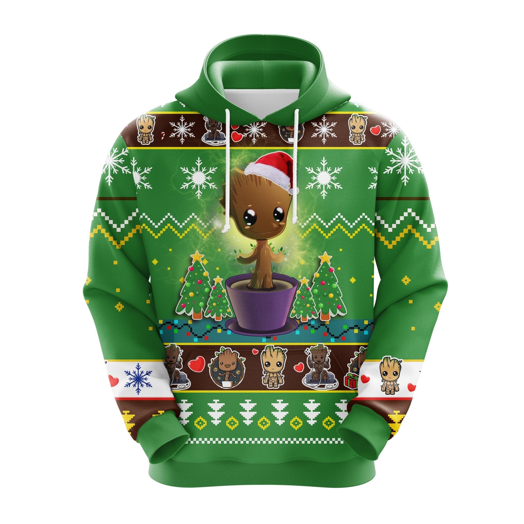 Groot Christmas Cute Noel Mc Ugly Hoodie Amazing Gift Idea Thanksgiving Gift