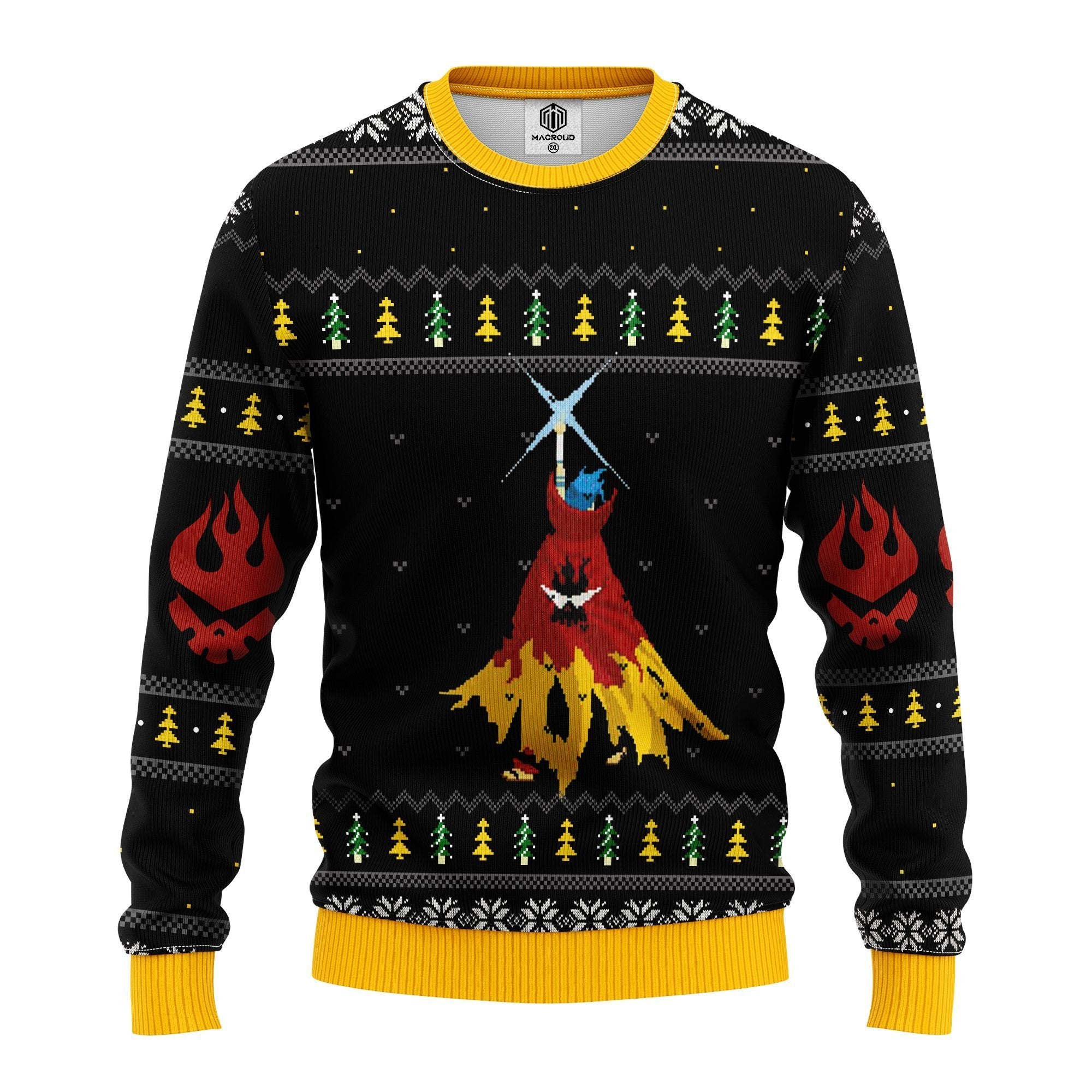 Gurren Lagann Kamina Ugly Christmas Sweater Amazing Gift Idea Thanksgiving Gift