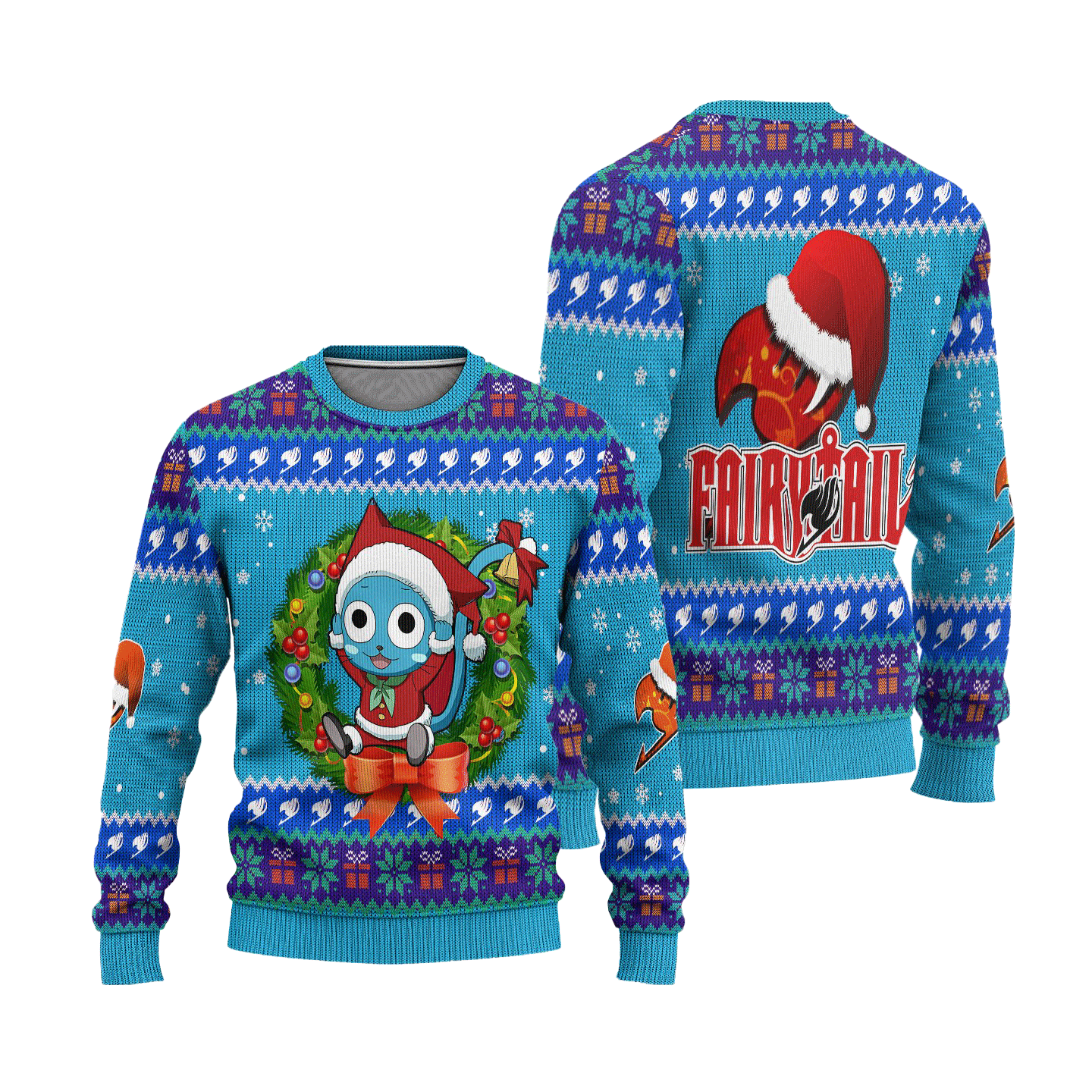 T O T O R O Christmas Gift For Holiday A N I M E 3D Ugly Christmas Sweater  - Limotees