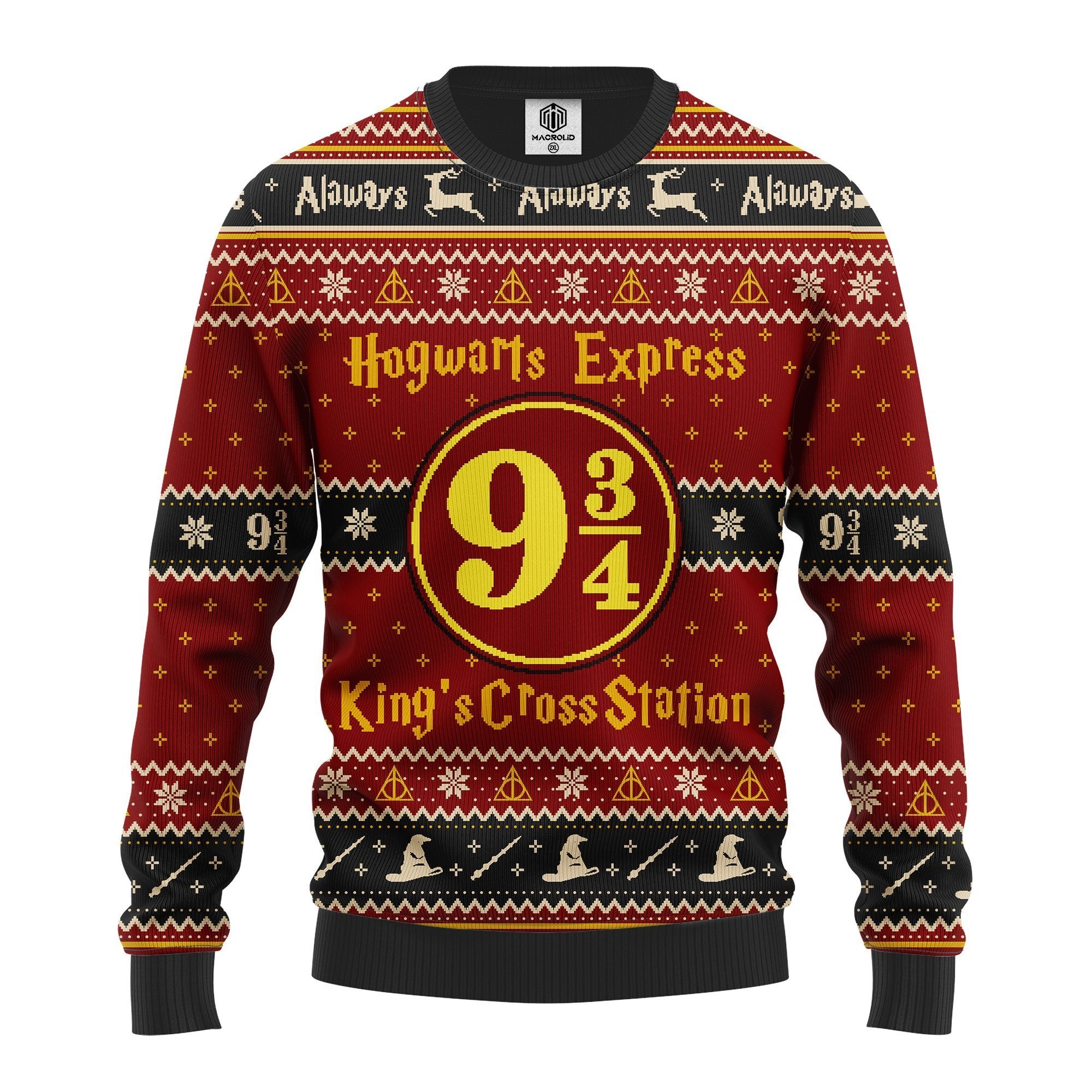 Harry Potter Hogwart 934 Ugly Christmas Sweater Amazing Gift Idea Thanksgiving Gift