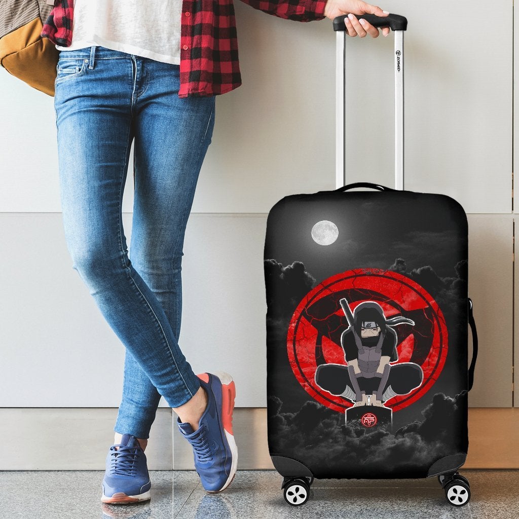 Itachi Anbu Sharingan Accessories Premium Custom Luggage Cover Suitcase Protector