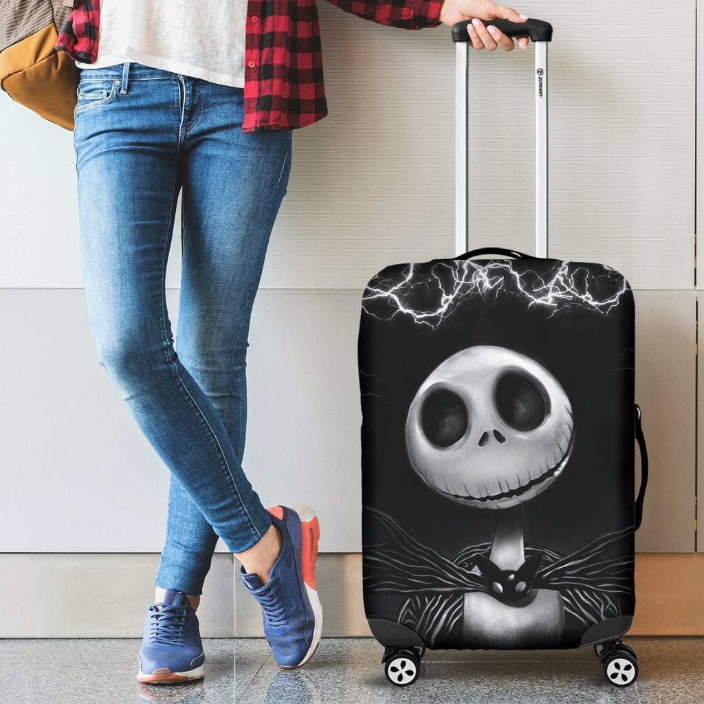 Jack Skellington Luggage Cover Suitcase Protector 3