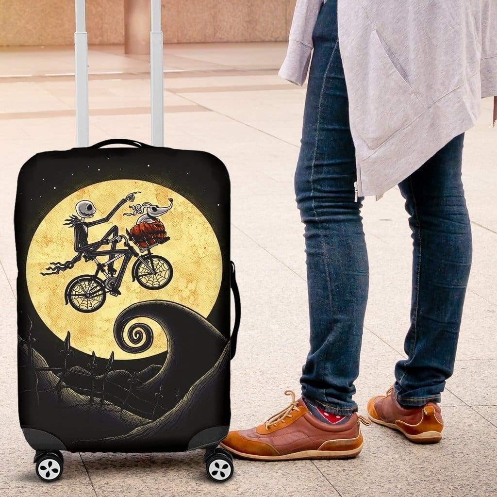 Jack Skellington Moon Luggage Cover Suitcase Protector