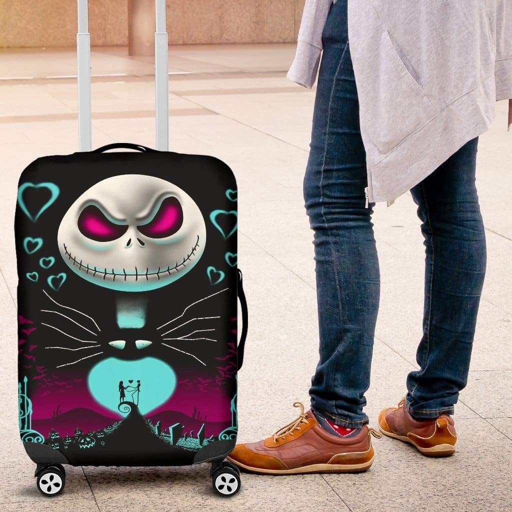 Jack Skellington Nightmare Before Christmas Luggage Cover Suitcase Protector