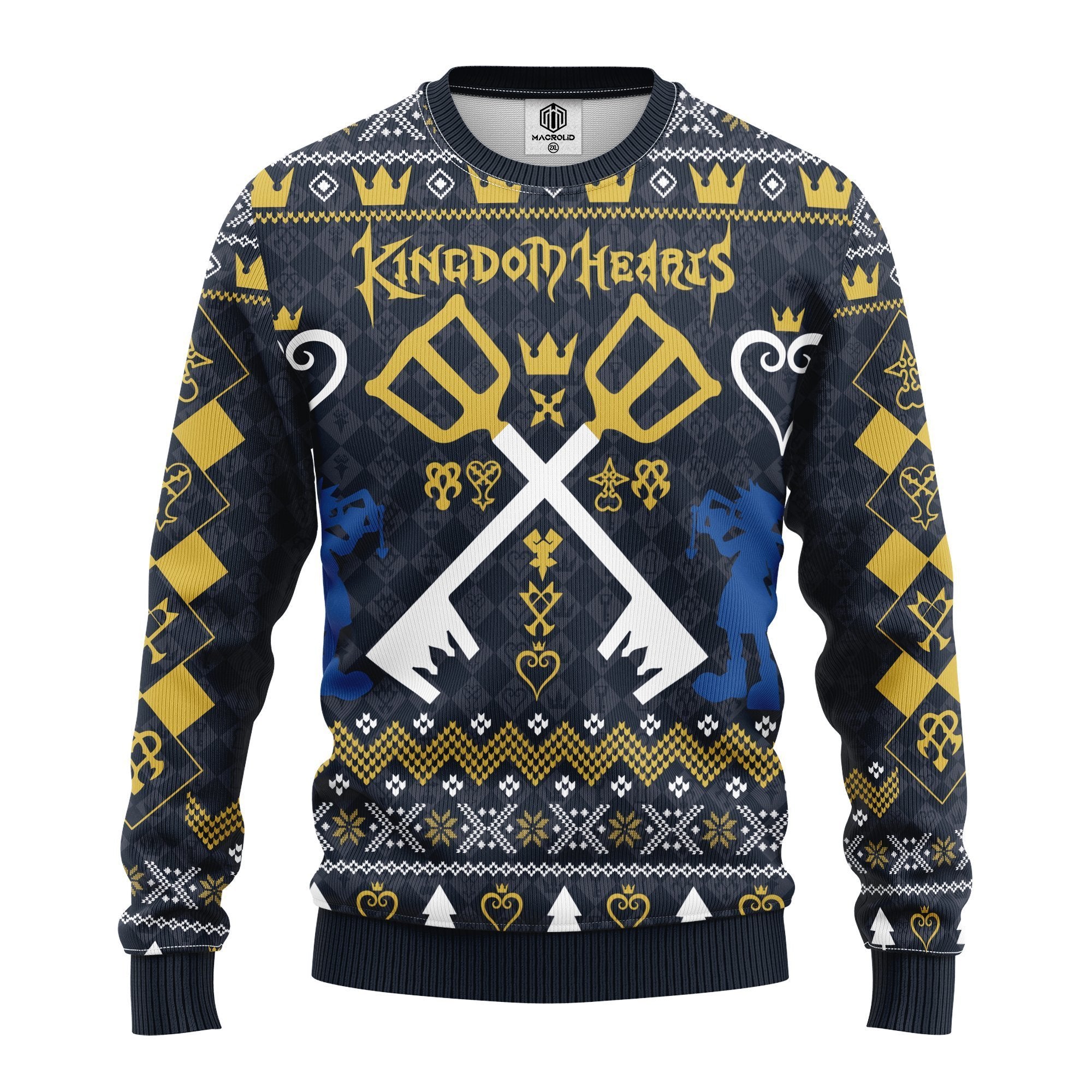 Kingdoom Heart Ugly Christmas Sweater Amazing Gift Idea Thanksgiving Gift