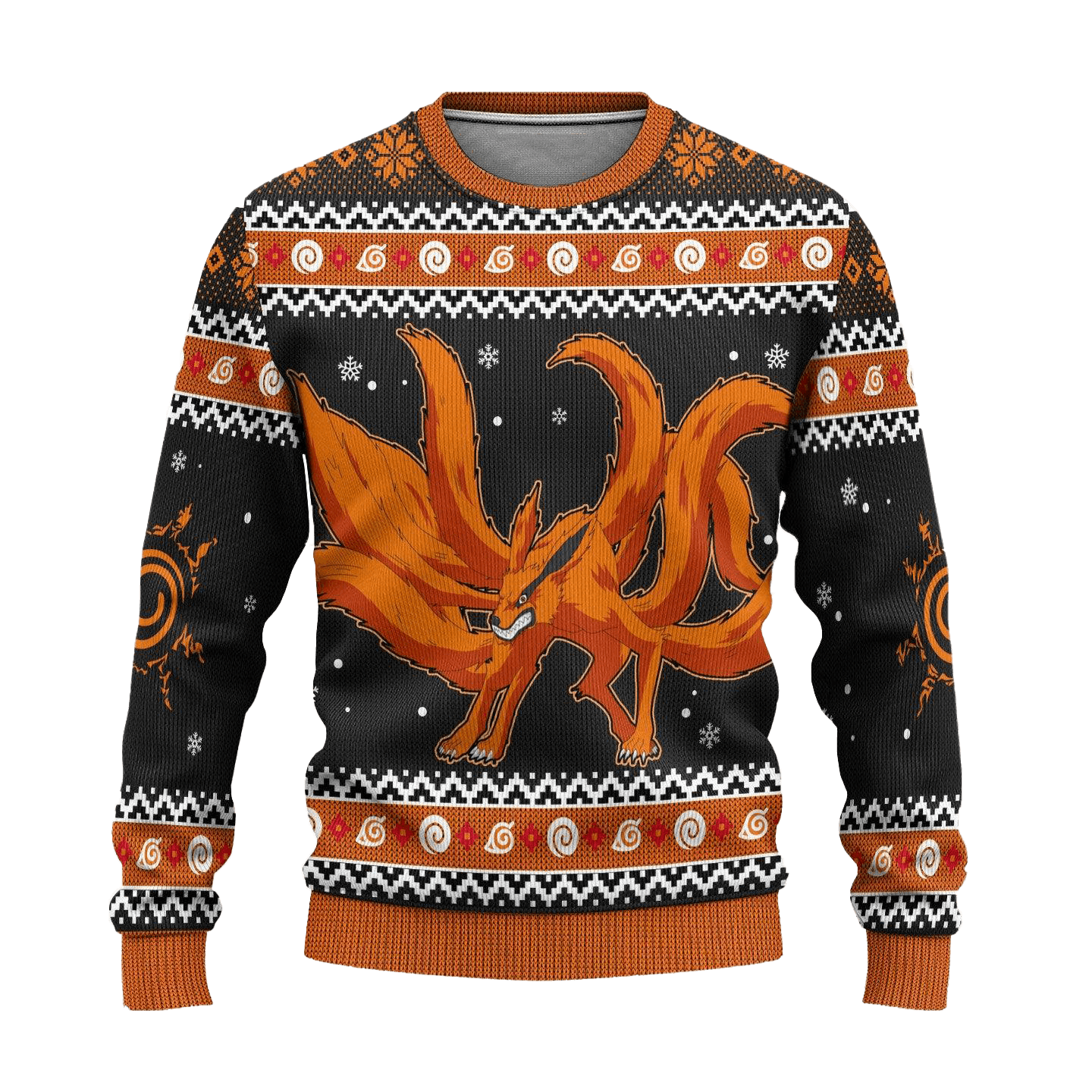Kurama Naruto Anime Ugly Christmas Sweater Xmas Gift