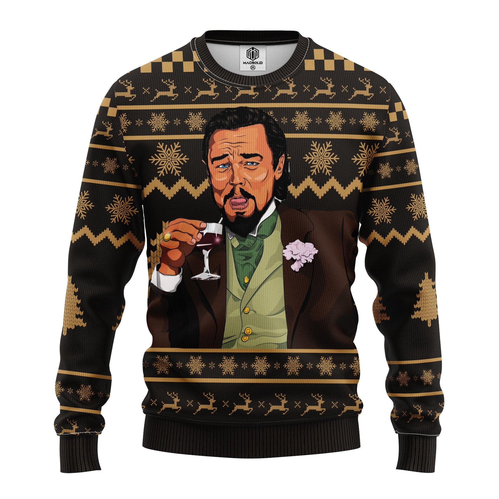 Leo Meme Funny Ugly Christmas Sweater Amazing Gift Idea Thanksgiving Gift