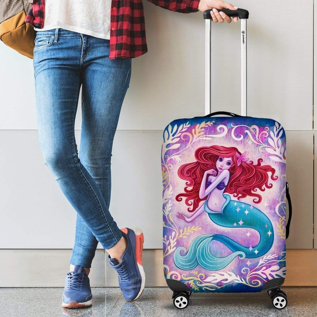 Mermaid Luggage Cover Suitcase Protector