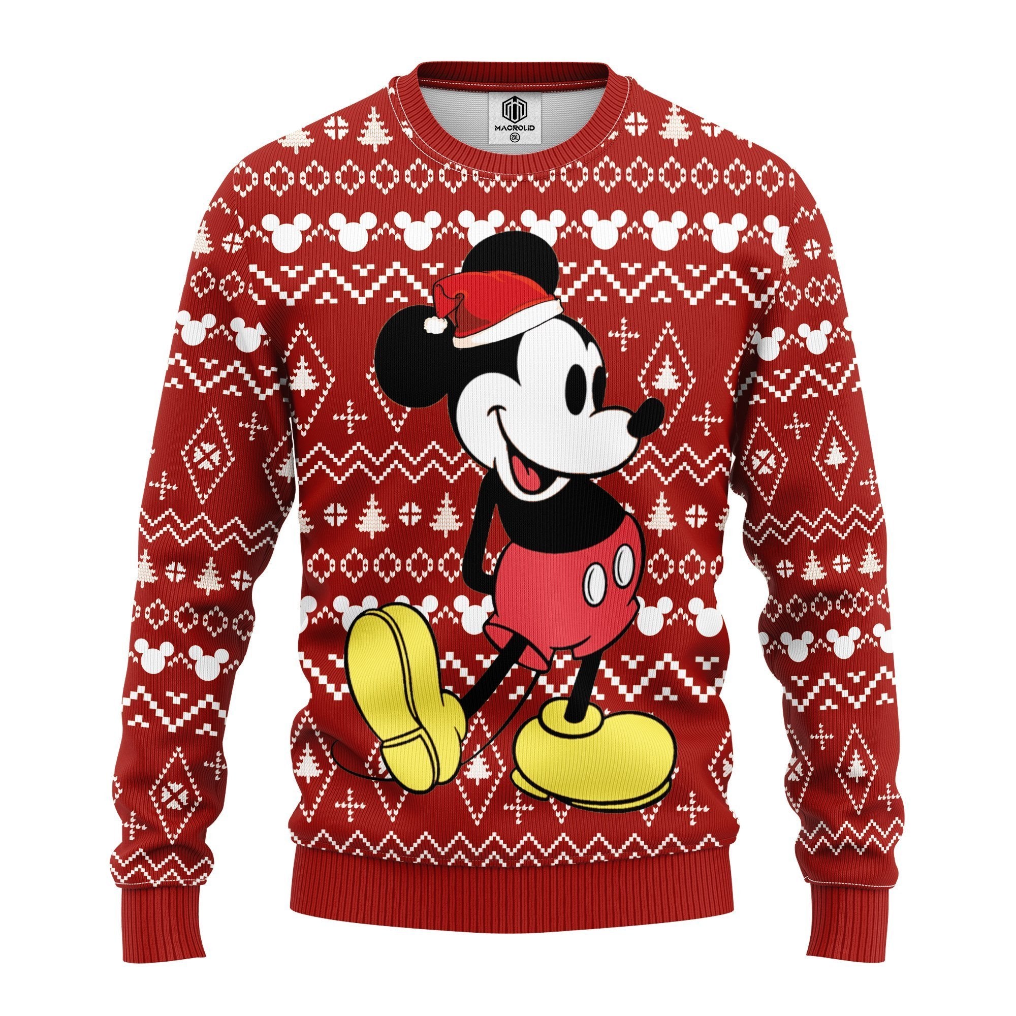 Mickey Ugly Christmas Sweater Amazing Gift Idea Thanksgiving Gift