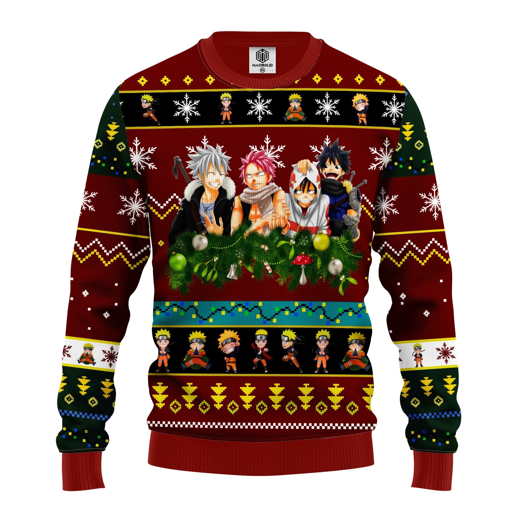 Fairy Tail Ugly Christmas Sweater Amazing Gift Idea Thanksgiving Gift