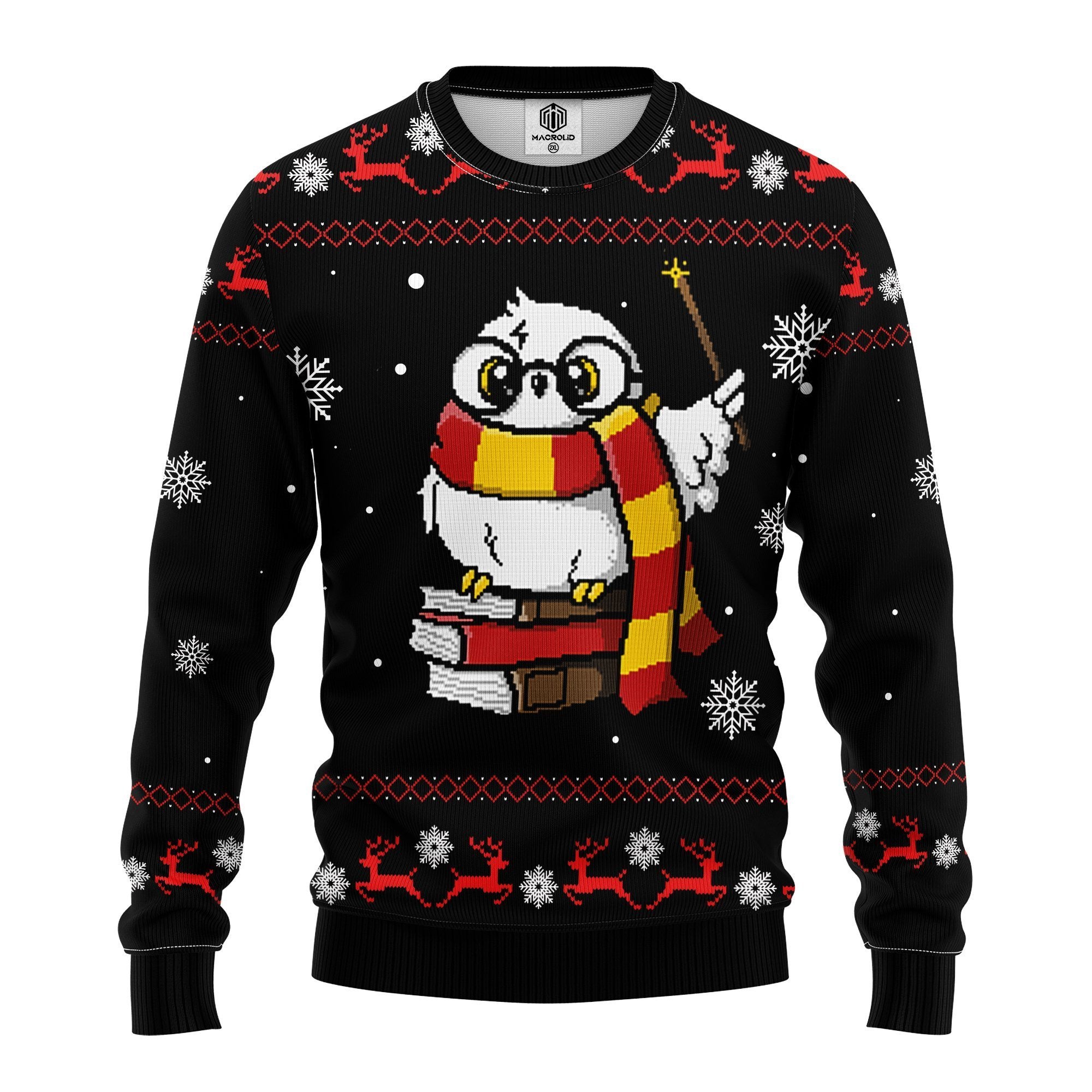 Magic Owl Ugly Christmas Sweater Amazing Gift Idea Thanksgiving Gift