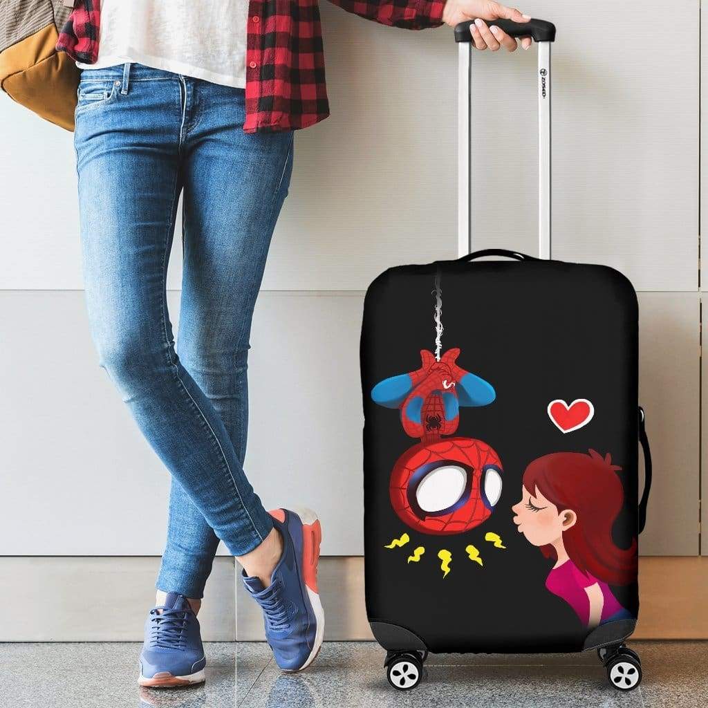 Spiderman Love Luggage Cover Suitcase Protector