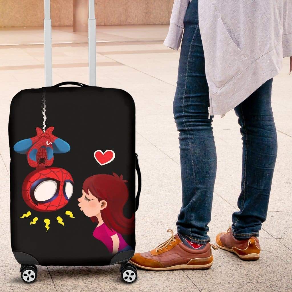 Spiderman Love Luggage Cover Suitcase Protector