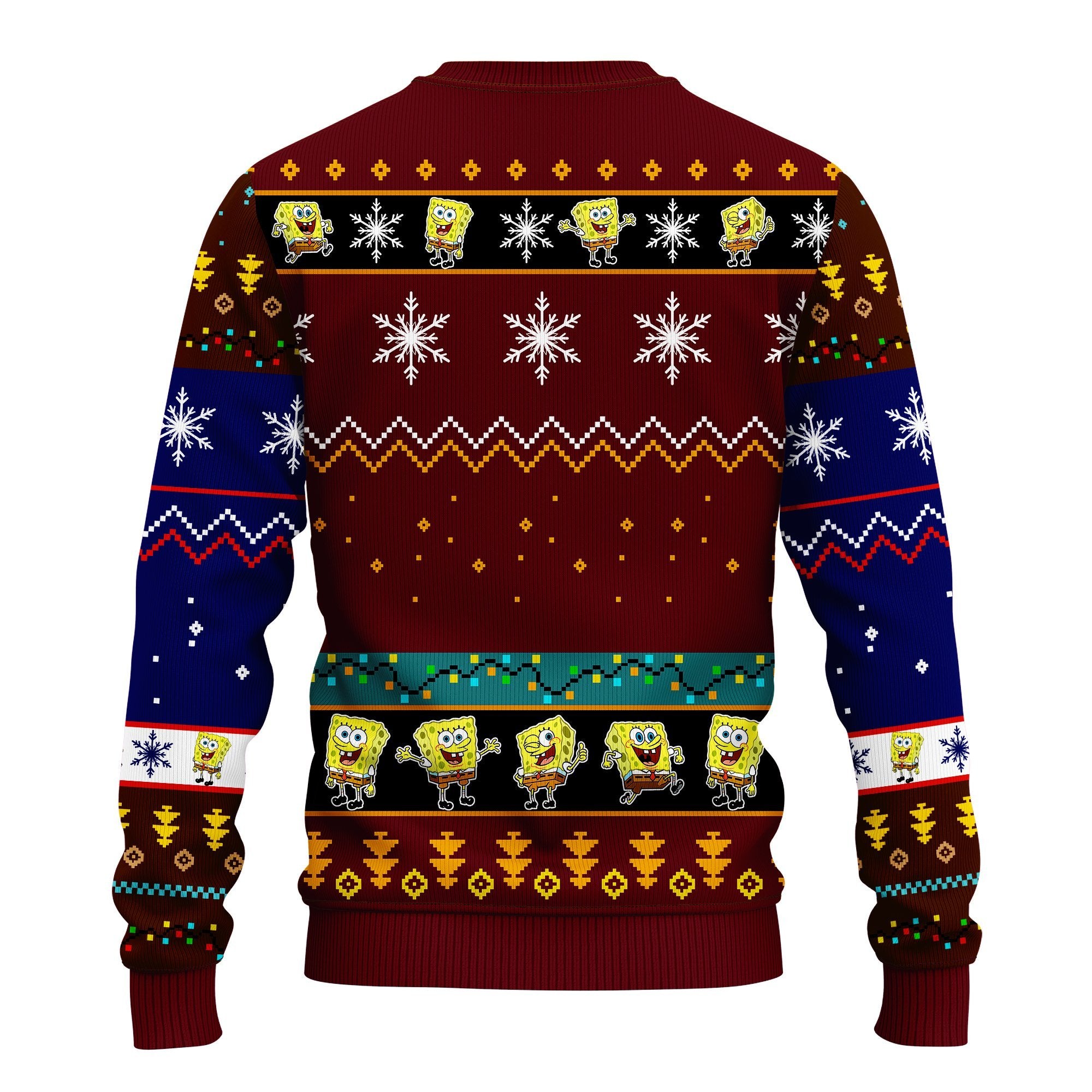 Spongebob Ugly Christmas Sweater 1 Amazing Gift Idea Thanksgiving Gift