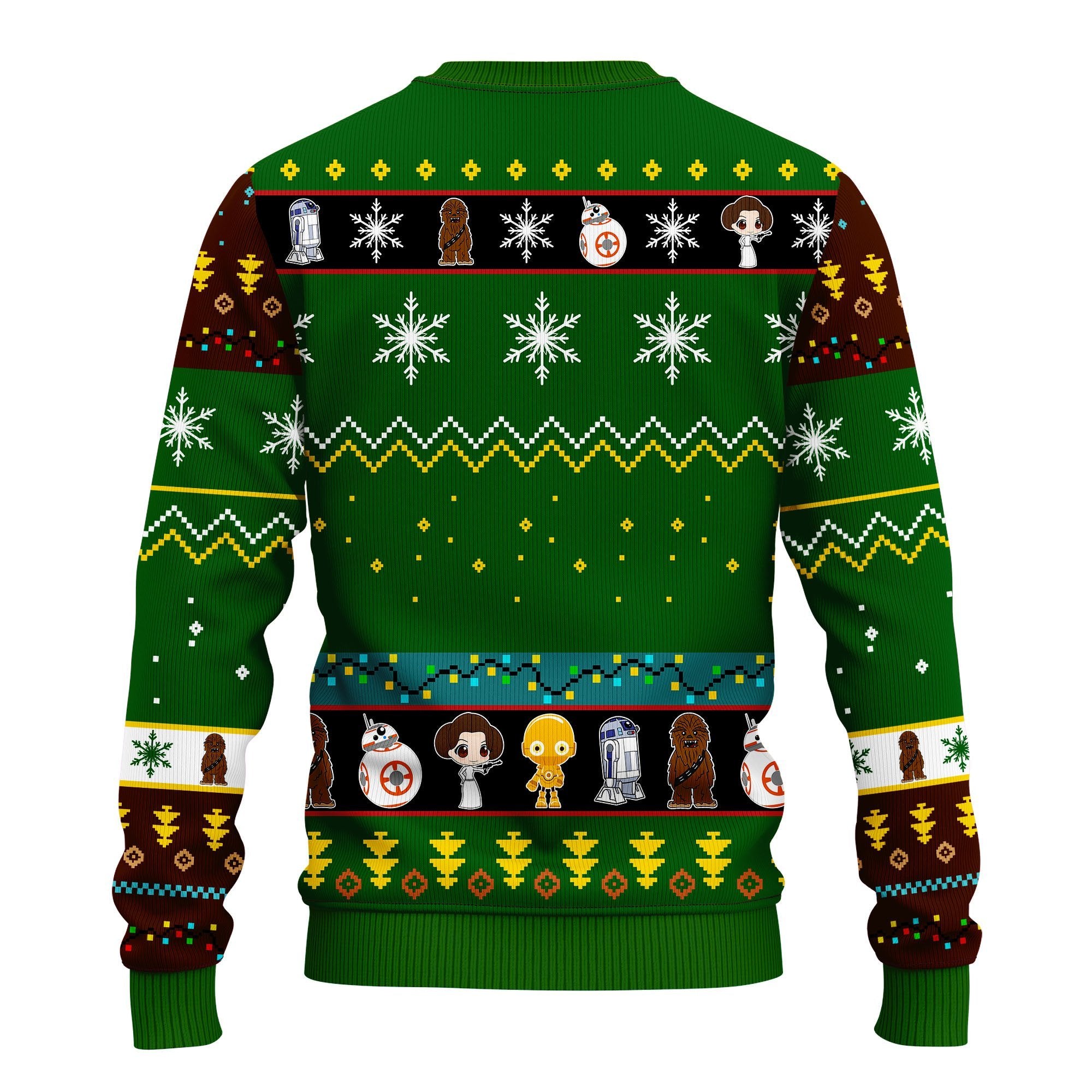 Star Wars B88 Ugly Christmas Sweater Green 1 Amazing Gift Idea Thanksgiving Gift