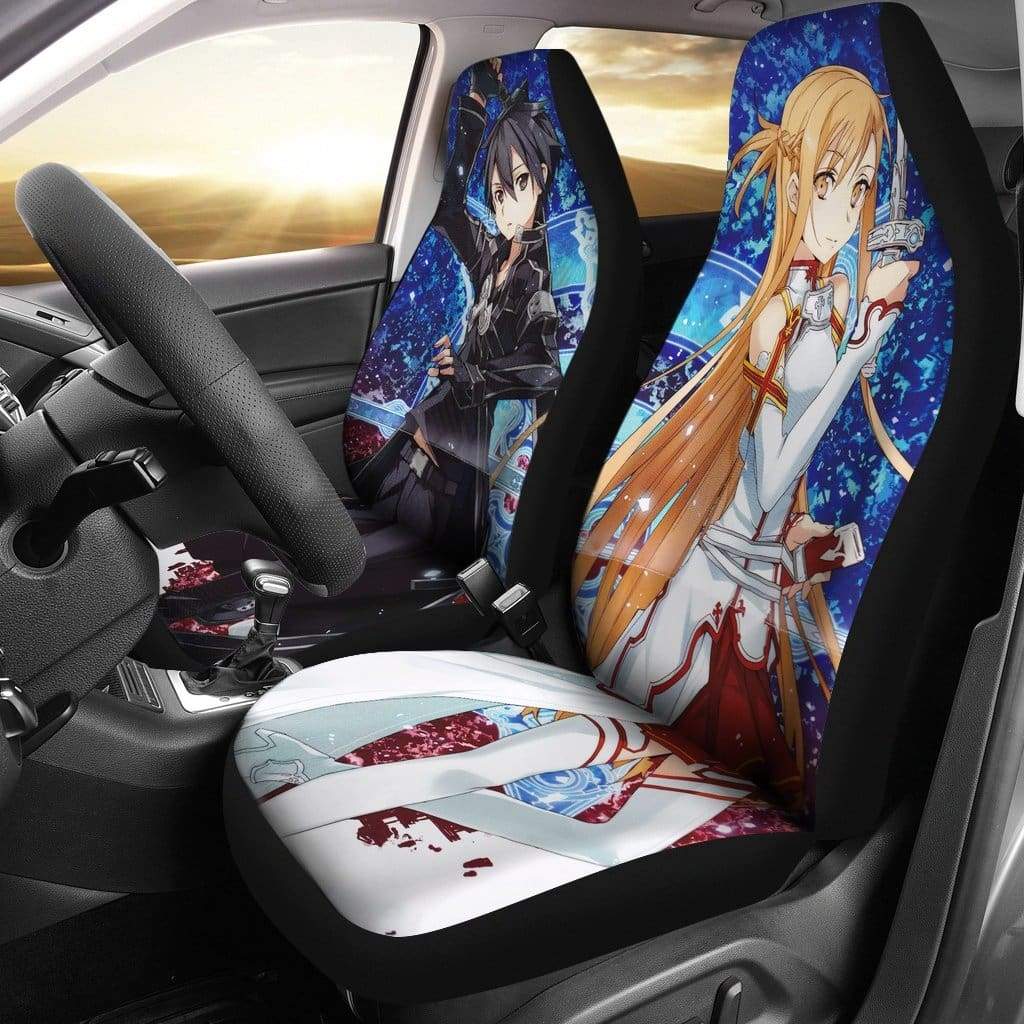Sword Art Online Car Premium Custom Car Seat Covers Decor Protectors