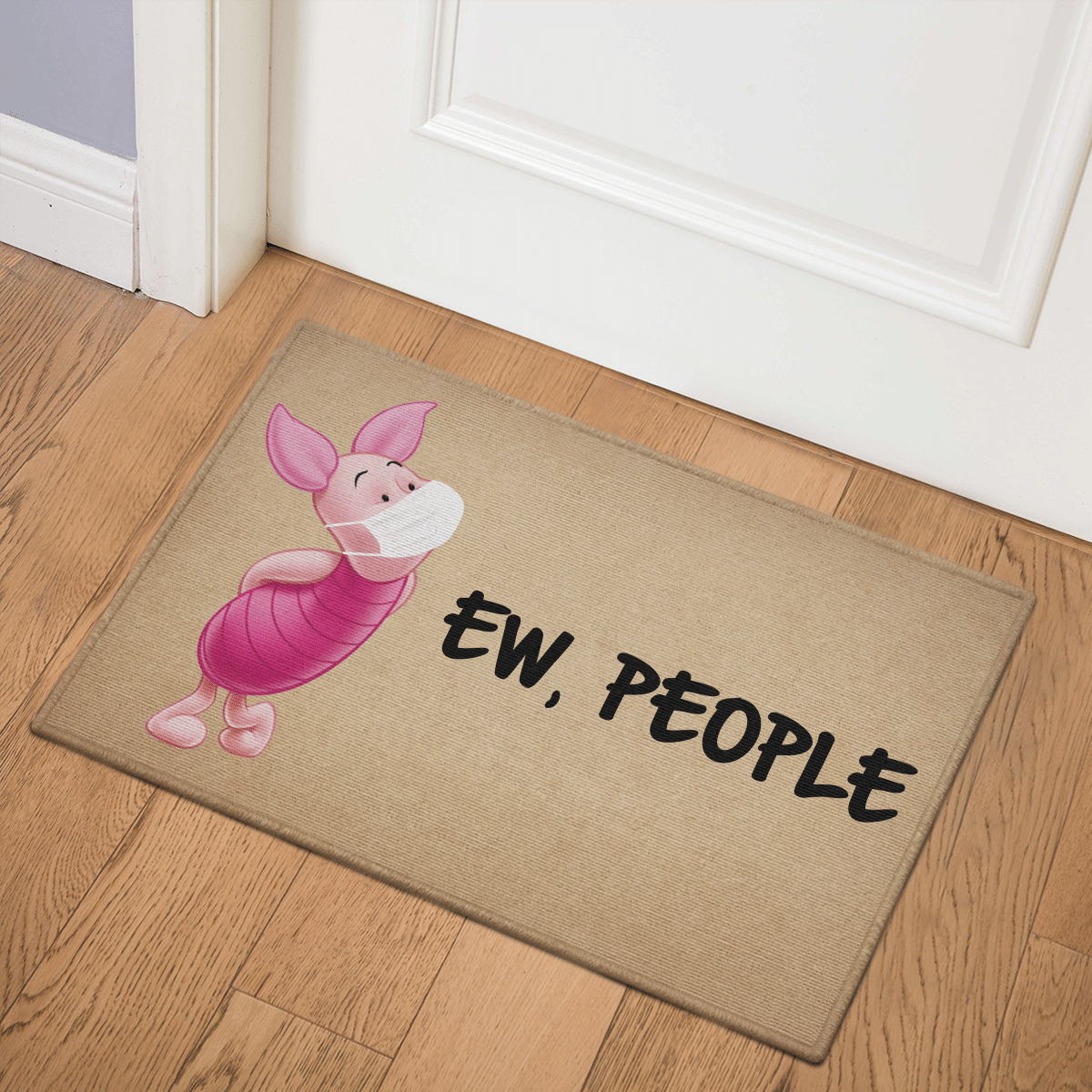 Piglet Winnie the Pooh Ew People Door Mats Home Decor