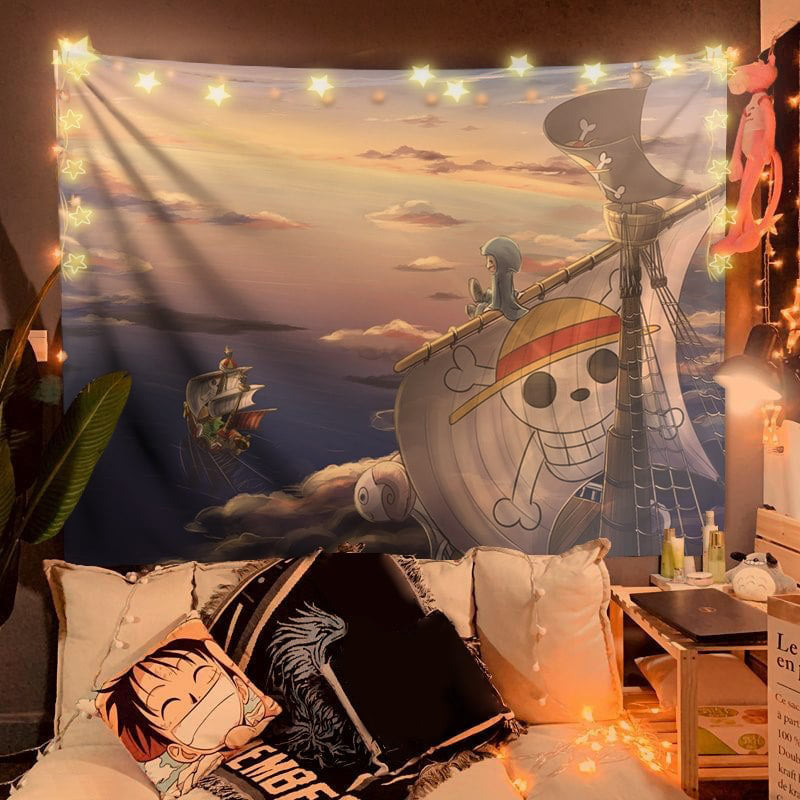 One Piece Flag Tapestry Room Decor