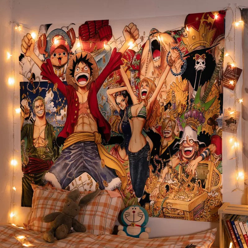 One Piece Funny Tapestry Room Decor