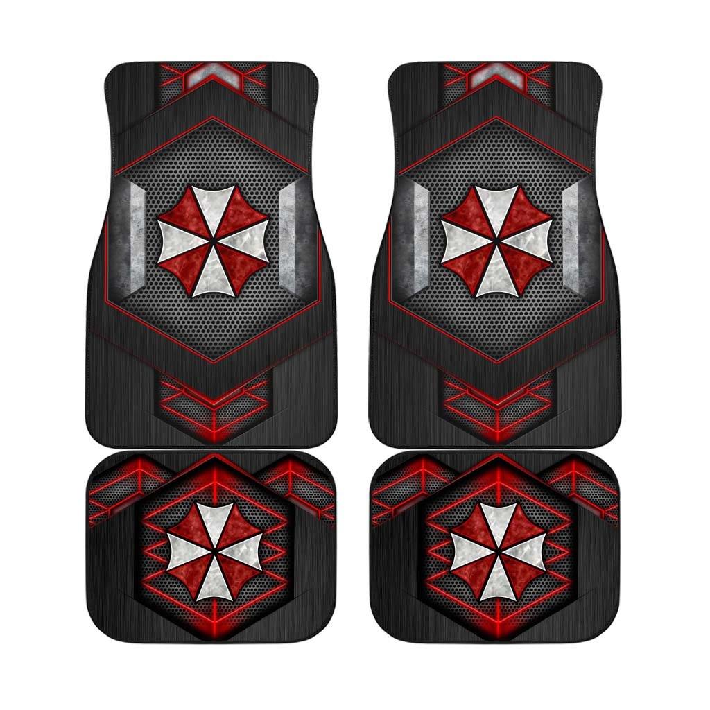 Resident Evil Car Floor Mats Umbrella Corps Custom Car Accessories