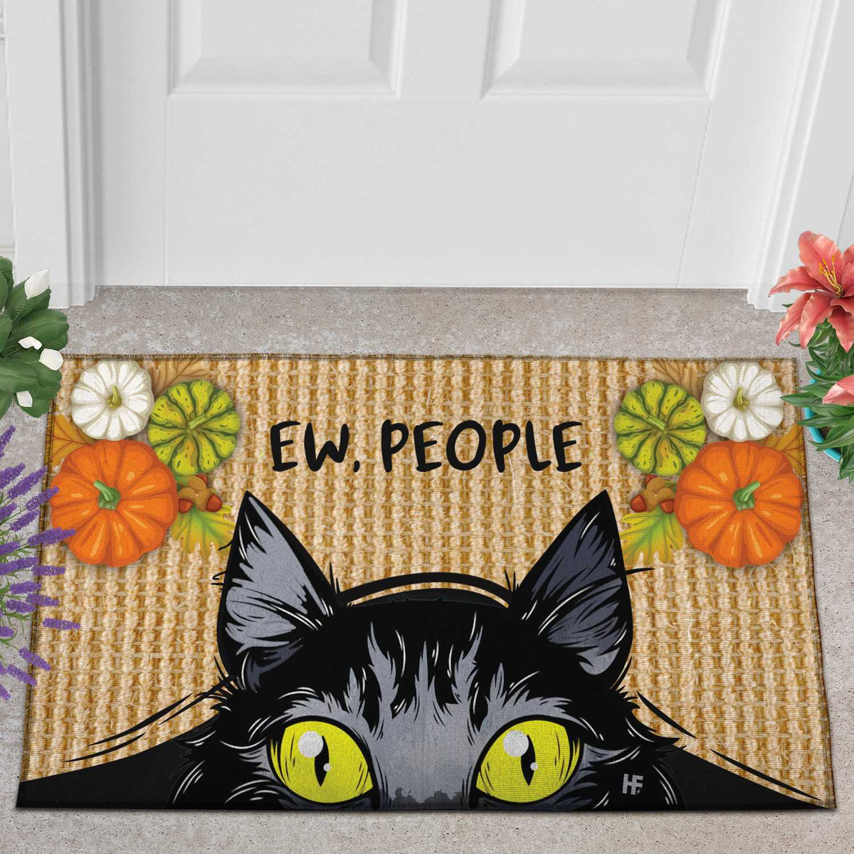 Ew People Cat Door Mats Home Decor