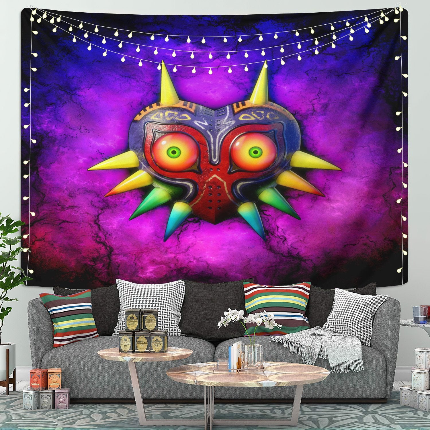 Legend Of Zelda Marojas Tapestry Room Decor