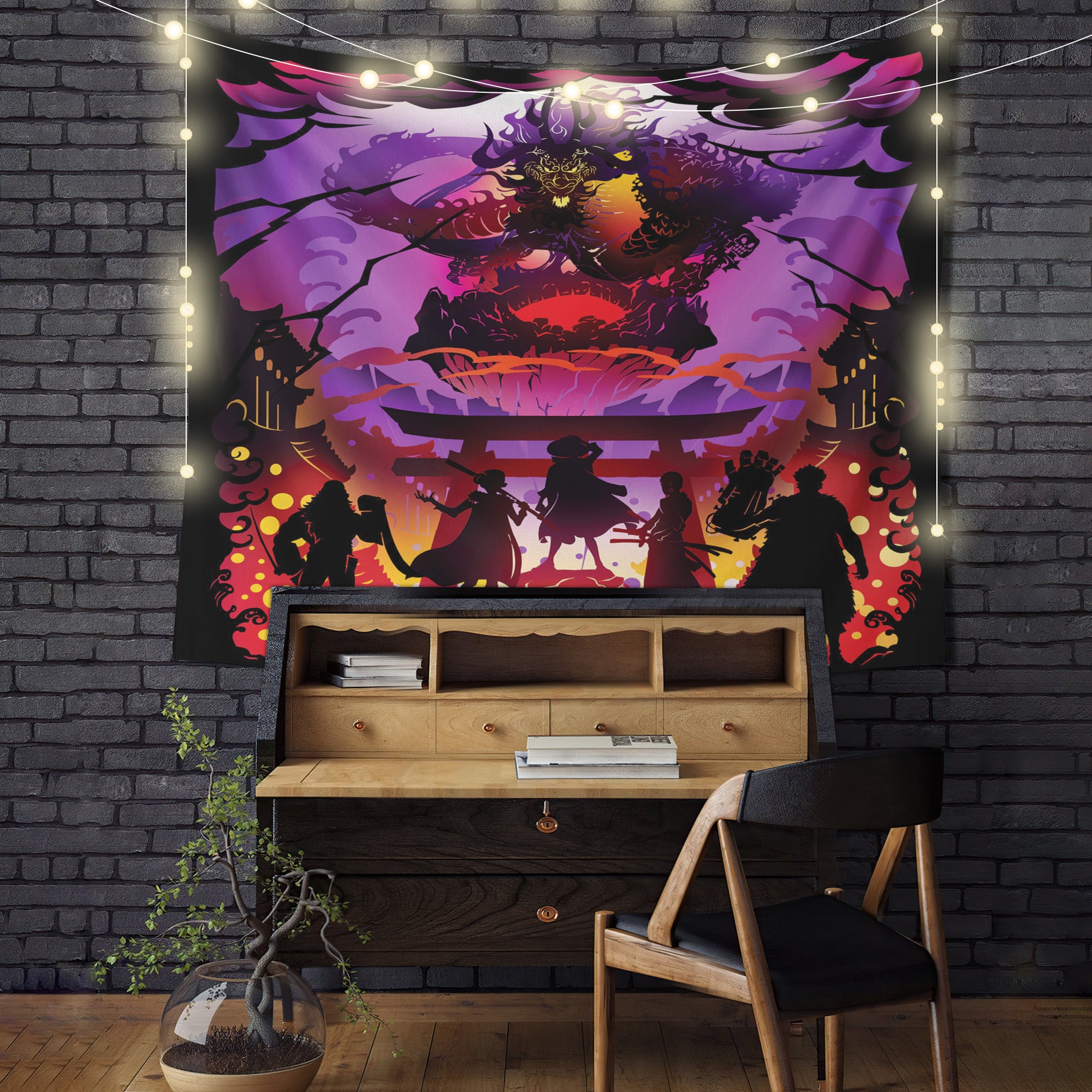 One Piece Team Tapestry Room Decor