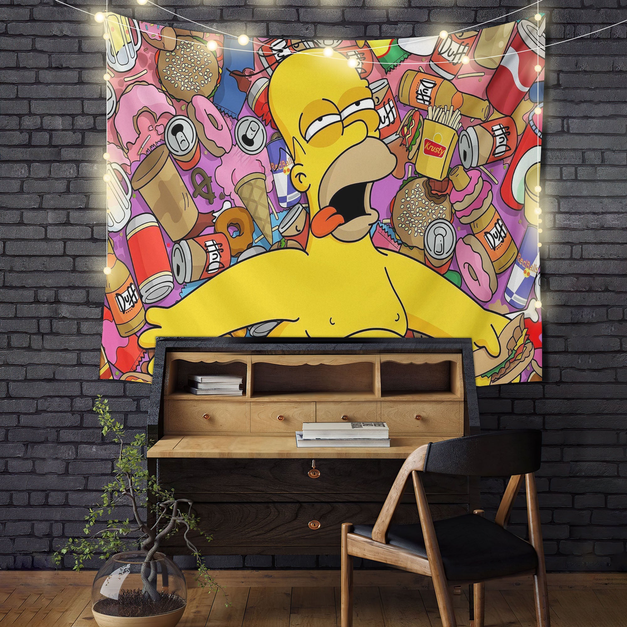 The Simpsons Tapestry Room Decor