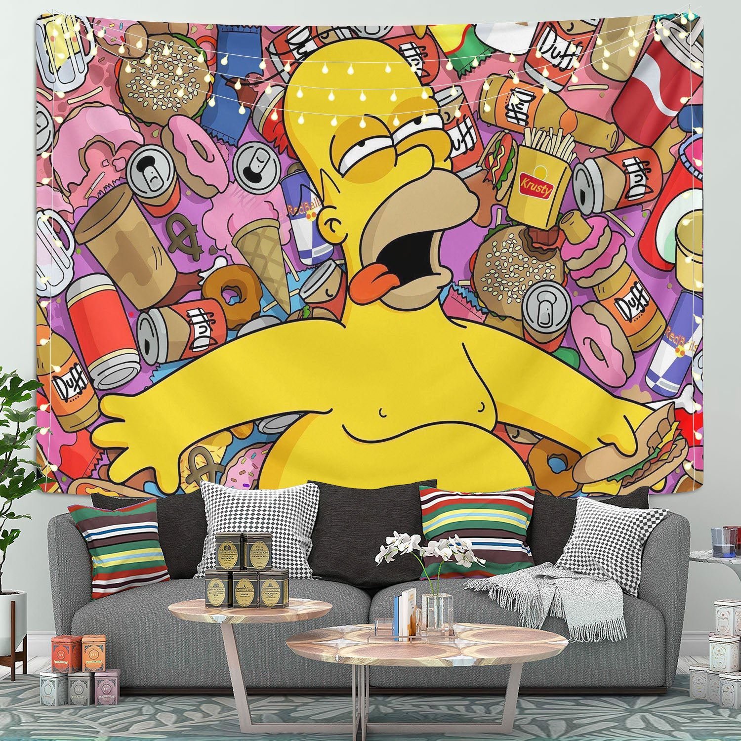 The Simpsons Tapestry Room Decor