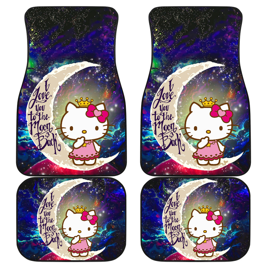 Hello Kitty Love You To The Moon Galaxy Car Mats