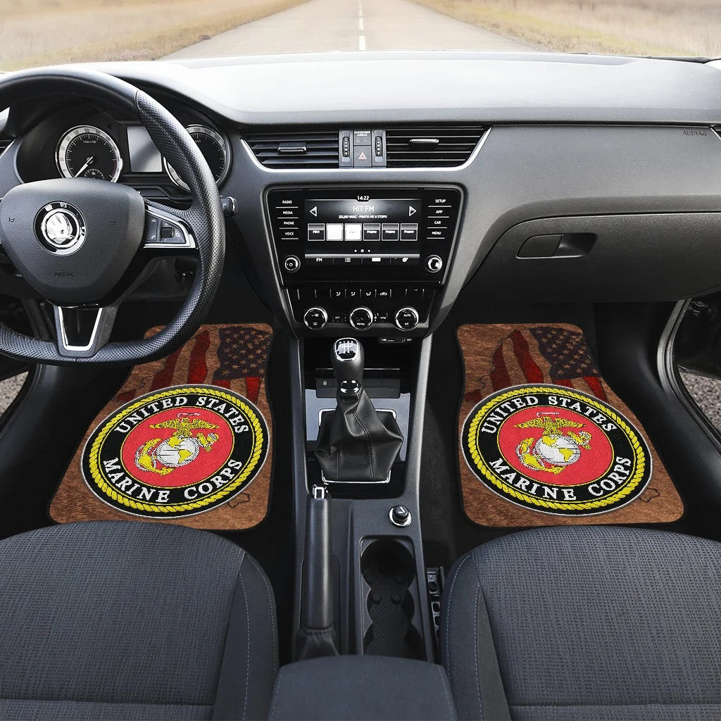 US Independence Day US Marine Corps Semper Fidelis Car Floor Mats Car Accessories