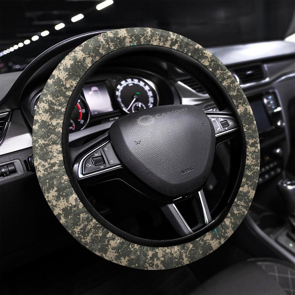 Camouflage Steering Wheel Covers Custom US Army Car Steering Wheel Cover