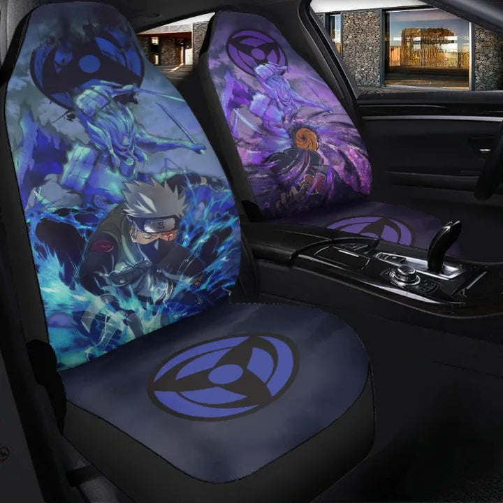 Obito And Kakashi Naruto Anime Car Seat Covers Nearkii