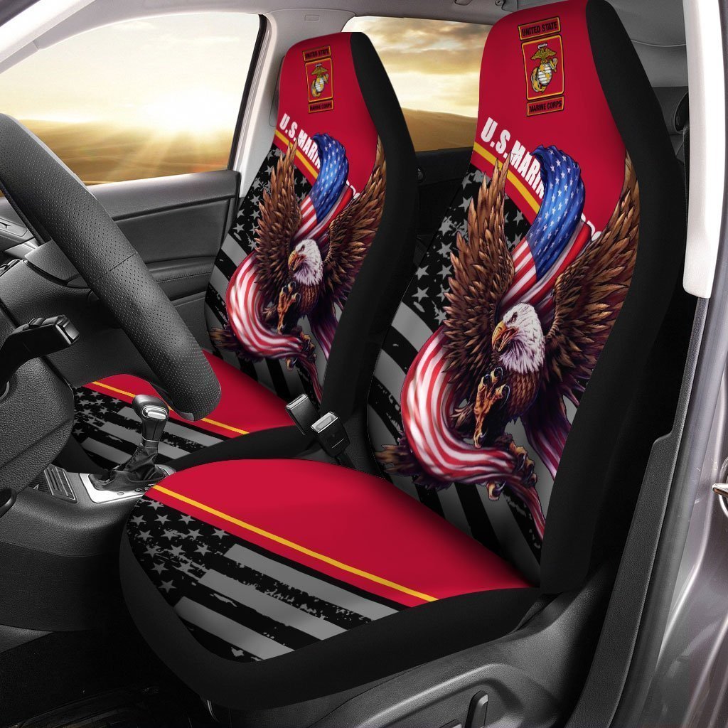 US Marine Corps Car Seat Covers