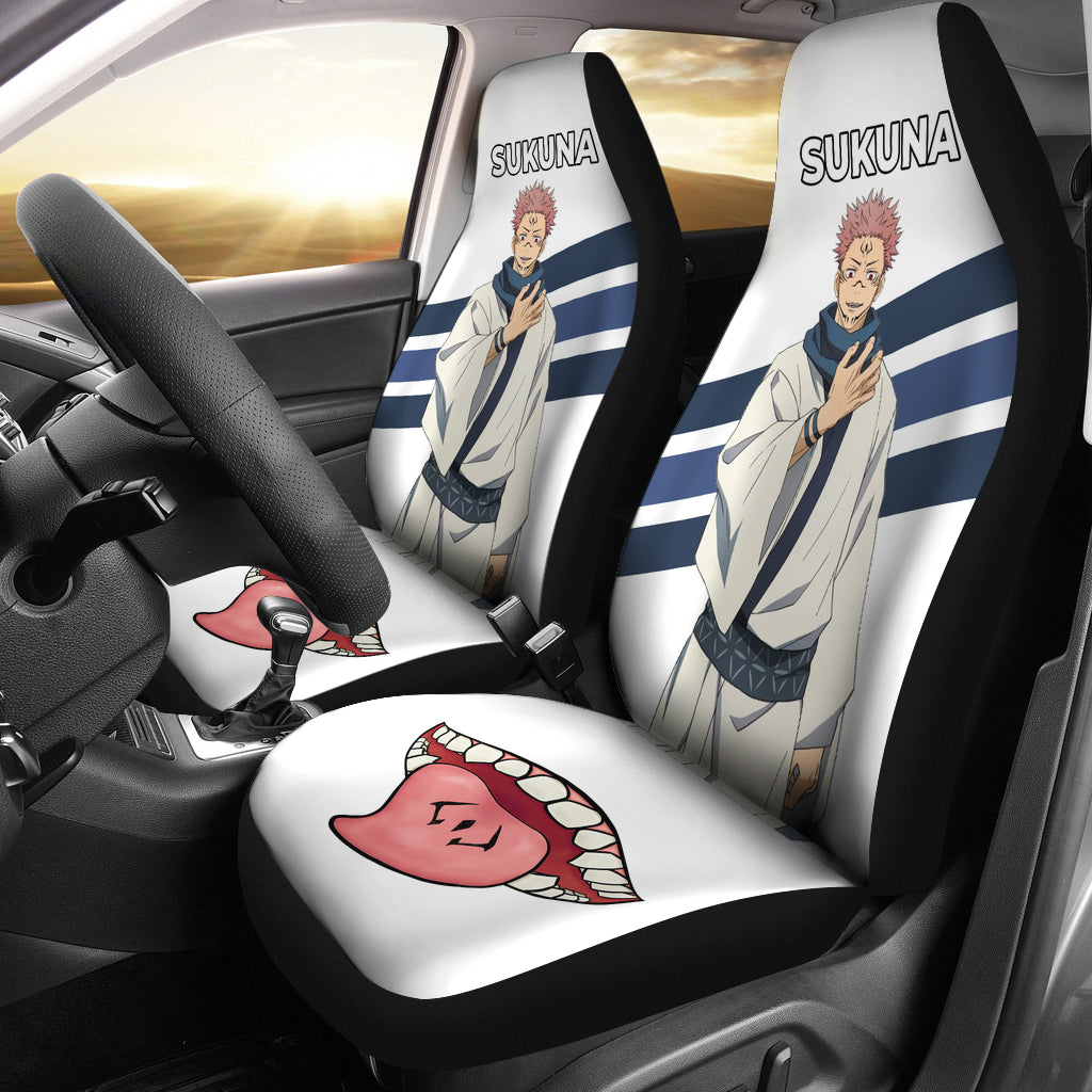 SUKUNA Jujutsu Kaisen Car Seat Covers Nearkii