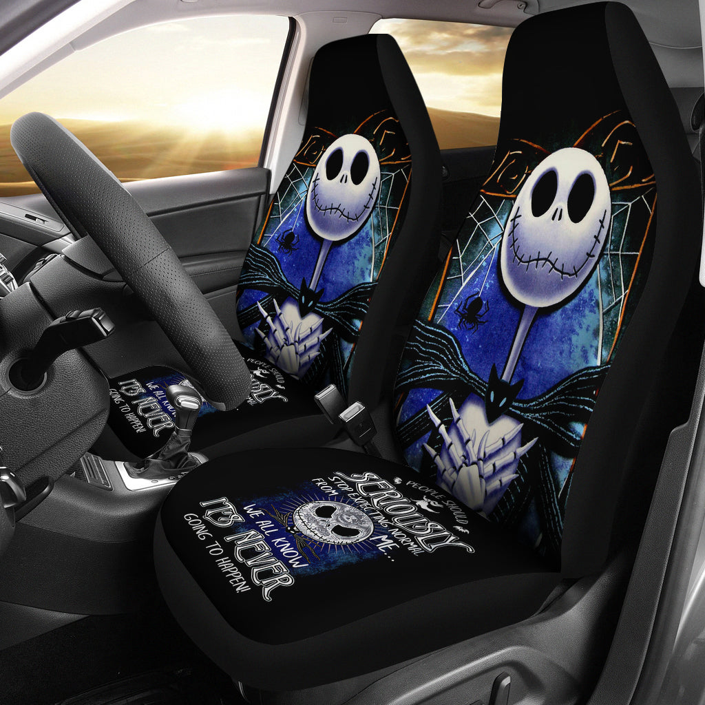 Nightmare Before Christmas Jack Custom Car Seat Covers