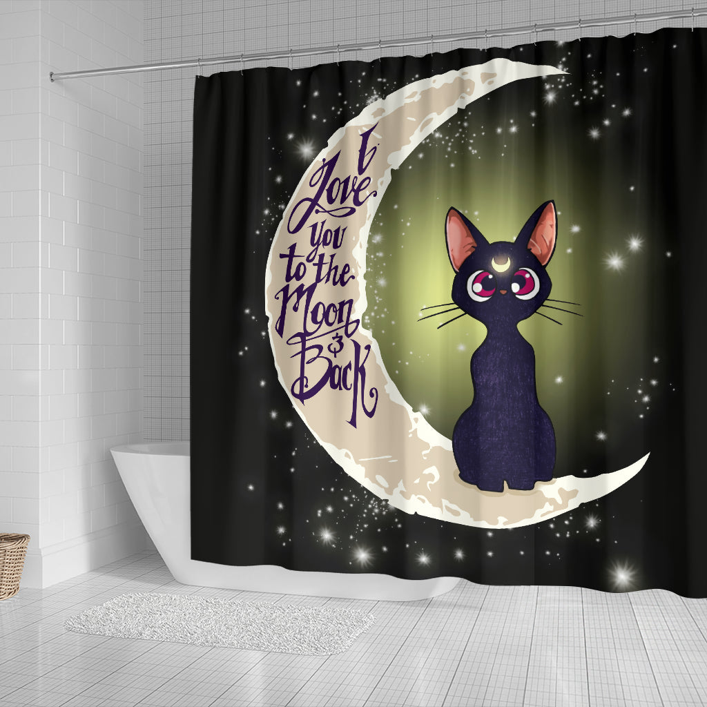 Luna Sailor Moon Shower Curtain