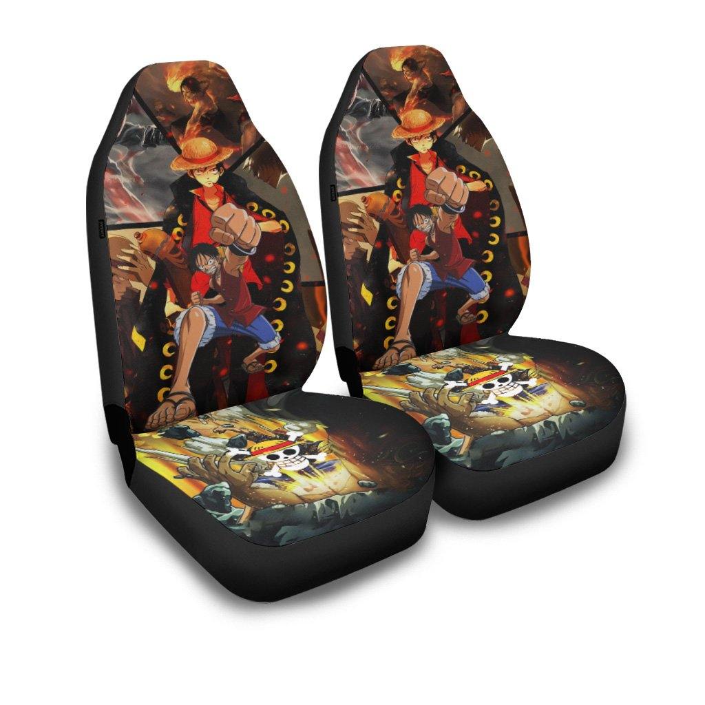 Luffy One Piece Anime Car Seat Cover