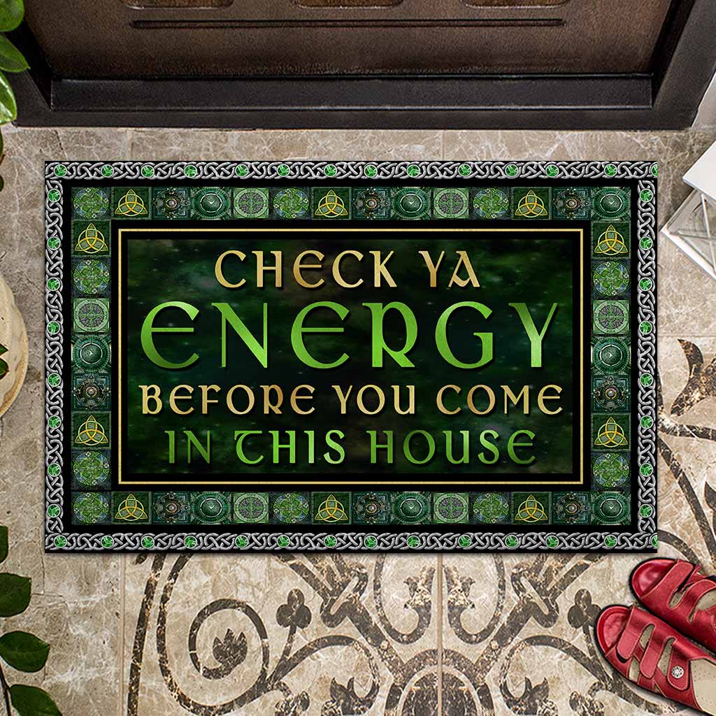 Check Ya Energy Irish Door Mats Home Decor Nearkii