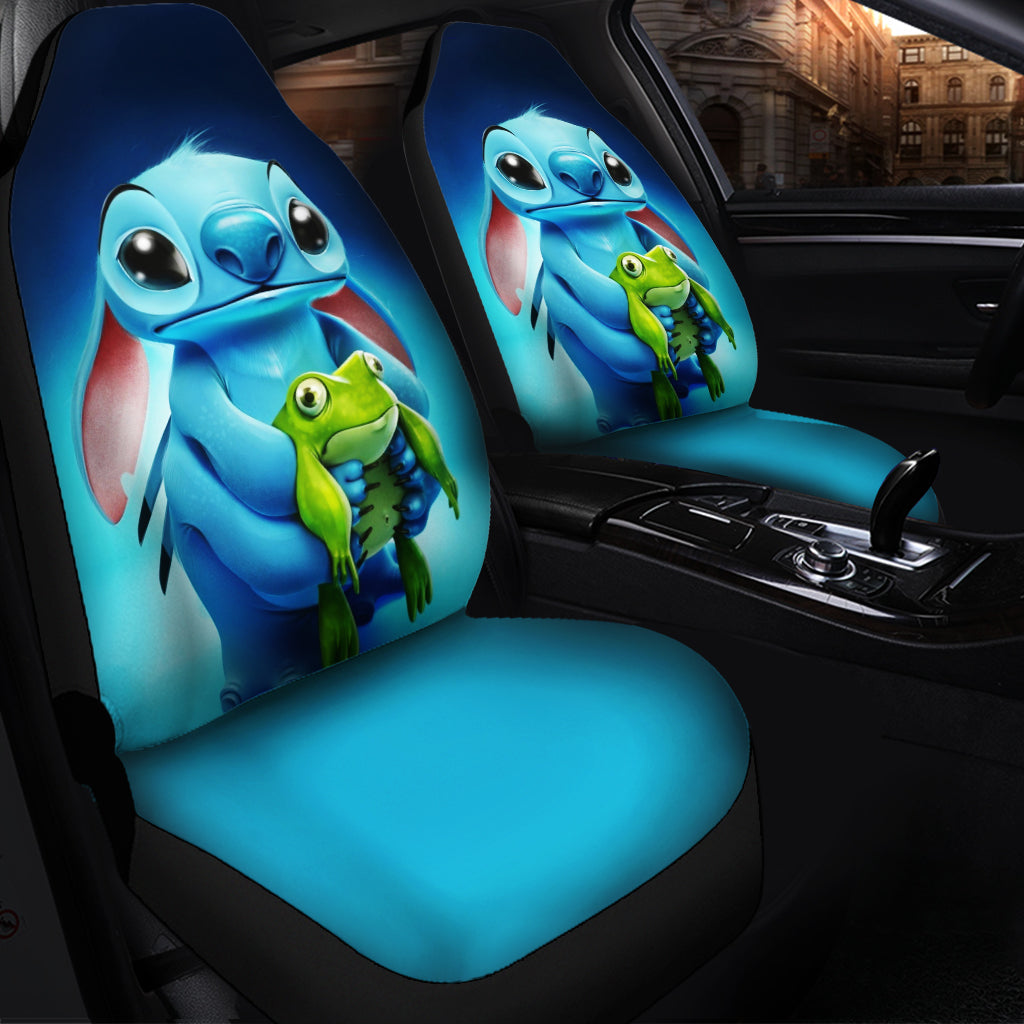 Stitch Hug Frog Cute Car Seat Cover Nearkii