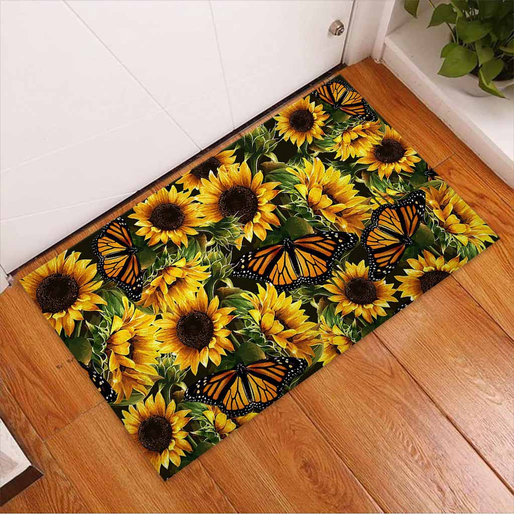 Hello Sunshine Sunflower Door Mats Home Decor Nearkii