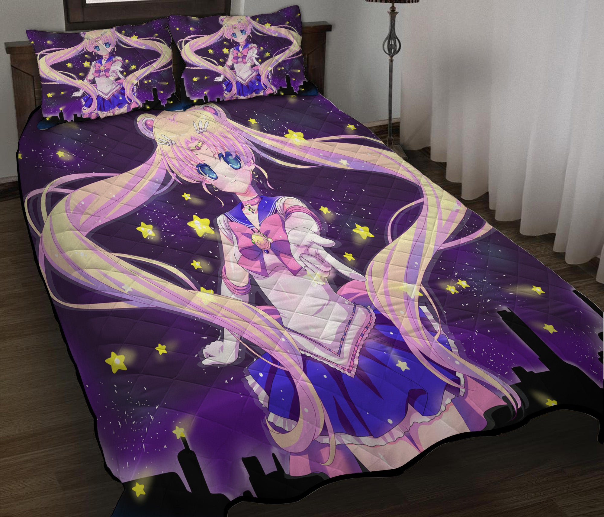 Sailor Moon Quilt Bed Sets Nearkii