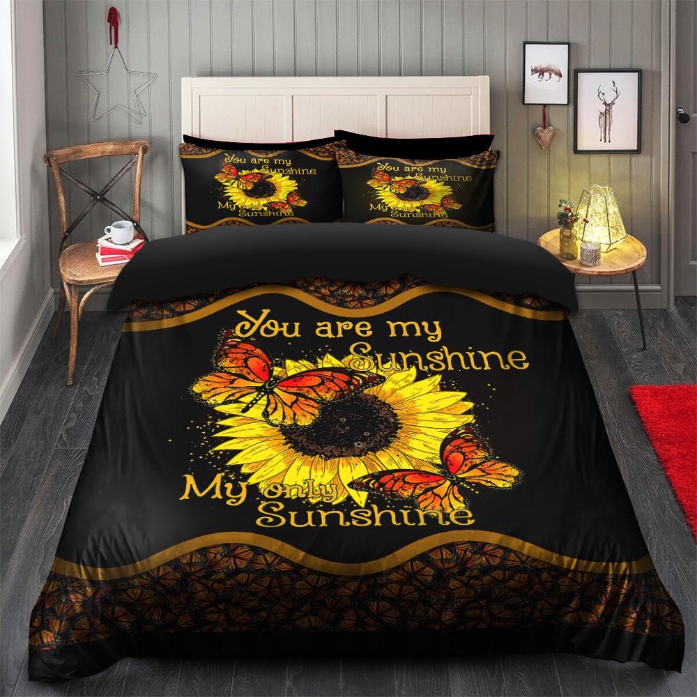 You Are My Sunshine My Only Sunshine Bedding Set Duvet Cover And 2 Pillowcases Nearkii