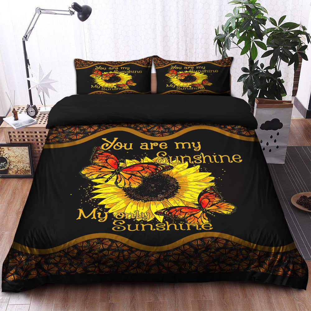 You Are My Sunshine My Only Sunshine Bedding Set Duvet Cover And 2 Pillowcases Nearkii